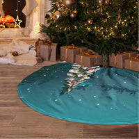 F Caw F Raven Santa Tree Skirt Funny Christmas - Wonder Print Shop