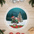 F Caw F Raven Santa Tree Skirt Funny Christmas - Wonder Print Shop