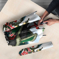 F Caw F Raven Santa Umbrella Funny Christmas - Wonder Print Shop