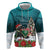 F Caw F Raven Santa Zip Hoodie Funny Christmas - Wonder Print Shop