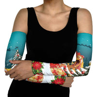 F Caw F Chicken Arm Sleeves Funny Christmas - Wonder Print Shop