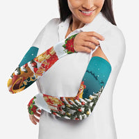 F Caw F Chicken Arm Sleeves Funny Christmas - Wonder Print Shop