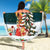 F Caw F Chicken Beach Blanket Funny Christmas - Wonder Print Shop