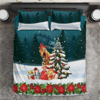 F Caw F Chicken Bedding Set Funny Christmas - Wonder Print Shop