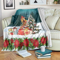 F Caw F Chicken Blanket Funny Christmas - Wonder Print Shop