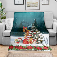 F Caw F Chicken Blanket Funny Christmas - Wonder Print Shop