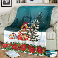 F Caw F Chicken Blanket Funny Christmas - Wonder Print Shop
