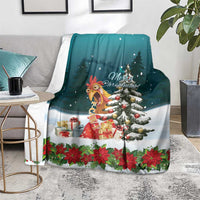 F Caw F Chicken Blanket Funny Christmas - Wonder Print Shop