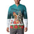F Caw F Chicken Button Sweatshirt Funny Christmas - Wonder Print Shop