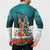 F Caw F Chicken Button Sweatshirt Funny Christmas - Wonder Print Shop