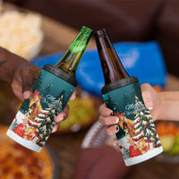 F Caw F Chicken 4 in 1 Can Cooler Tumbler Funny Christmas - Wonder Print Shop