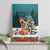 F Caw F Chicken Canvas Wall Art Funny Christmas - Wonder Print Shop