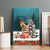 F Caw F Chicken Canvas Wall Art Funny Christmas - Wonder Print Shop