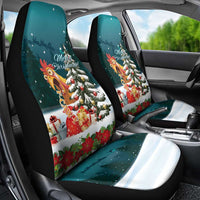 F Caw F Chicken Car Seat Cover Funny Christmas - Wonder Print Shop