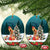 F Caw F Chicken Ceramic Ornament Funny Christmas - Wonder Print Shop