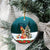 F Caw F Chicken Ceramic Ornament Funny Christmas - Wonder Print Shop