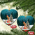 F Caw F Chicken Ceramic Ornament Funny Christmas - Wonder Print Shop