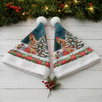 F Caw F Chicken Christmas Santa Hat Funny Christmas - Wonder Print Shop