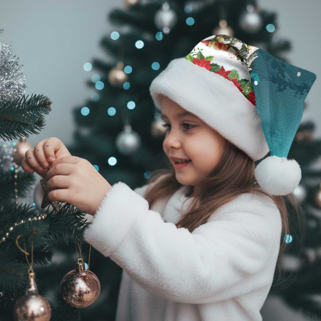 F Caw F Chicken Christmas Santa Hat Funny Christmas - Wonder Print Shop