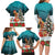 F Caw F Chicken Family Matching Long Sleeve Bodycon Dress and Hawaiian Shirt Funny Christmas - Wonder Print Shop