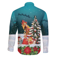 F Caw F Chicken Family Matching Mermaid Dress and Hawaiian Shirt Funny Christmas - Wonder Print Shop