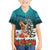 F Caw F Chicken Family Matching Off The Shoulder Long Sleeve Dress and Hawaiian Shirt Funny Christmas - Wonder Print Shop