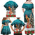 F Caw F Chicken Family Matching Off Shoulder Maxi Dress and Hawaiian Shirt Funny Christmas - Wonder Print Shop