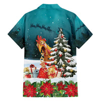 F Caw F Chicken Family Matching Off Shoulder Maxi Dress and Hawaiian Shirt Funny Christmas - Wonder Print Shop