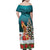 F Caw F Chicken Family Matching Off Shoulder Maxi Dress and Hawaiian Shirt Funny Christmas - Wonder Print Shop