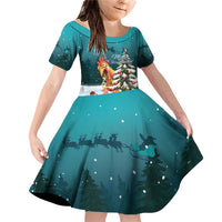 F Caw F Chicken Family Matching Off Shoulder Short Dress and Hawaiian Shirt Funny Christmas - Wonder Print Shop
