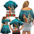 F Caw F Chicken Family Matching Off Shoulder Short Dress and Hawaiian Shirt Funny Christmas - Wonder Print Shop