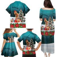 F Caw F Chicken Family Matching Puletasi and Hawaiian Shirt Funny Christmas - Wonder Print Shop