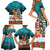 F Caw F Chicken Family Matching Short Sleeve Bodycon Dress and Hawaiian Shirt Funny Christmas - Wonder Print Shop
