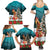 F Caw F Chicken Family Matching Summer Maxi Dress and Hawaiian Shirt Funny Christmas - Wonder Print Shop