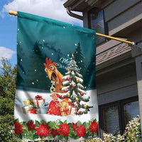 F Caw F Chicken Garden Flag Funny Christmas - Wonder Print Shop