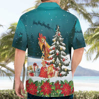 F Caw F Chicken Hawaiian Shirt Funny Christmas - Wonder Print Shop