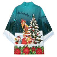F Caw F Chicken Kimono Funny Christmas - Wonder Print Shop