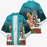 F Caw F Chicken Kimono Funny Christmas - Wonder Print Shop
