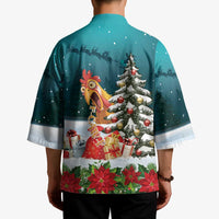 F Caw F Chicken Kimono Funny Christmas - Wonder Print Shop