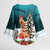 F Caw F Chicken Kimono Sleeve Blouse Funny Christmas - Wonder Print Shop
