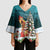 F Caw F Chicken Kimono Sleeve Blouse Funny Christmas - Wonder Print Shop