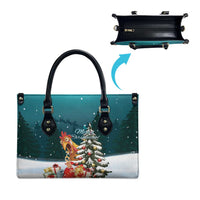 F Caw F Chicken Leather Bag Funny Christmas - Wonder Print Shop