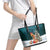 F Caw F Chicken Leather Tote Bag Funny Christmas - Wonder Print Shop