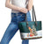 F Caw F Chicken Leather Tote Bag Funny Christmas - Wonder Print Shop