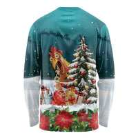 F Caw F Chicken Long Sleeve Shirt Funny Christmas - Wonder Print Shop