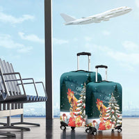 F Caw F Chicken Luggage Cover Funny Christmas - Wonder Print Shop