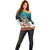 F Caw F Chicken Off Shoulder Sweater Funny Christmas - Wonder Print Shop