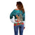 F Caw F Chicken Off Shoulder Sweater Funny Christmas - Wonder Print Shop