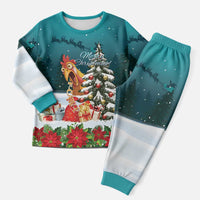 F Caw F Chicken Christmas Pajama Set Funny Christmas - Wonder Print Shop