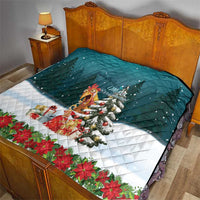 F Caw F Chicken Quilt Funny Christmas - Wonder Print Shop